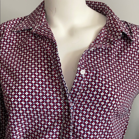 Banana Republic Geometrical Pattern Shirt Dress - Picture 2 of 7